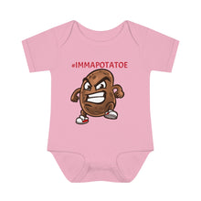 Load image into Gallery viewer, IMMAPOTATOE-A Infant Baby Rib Bodysuit
